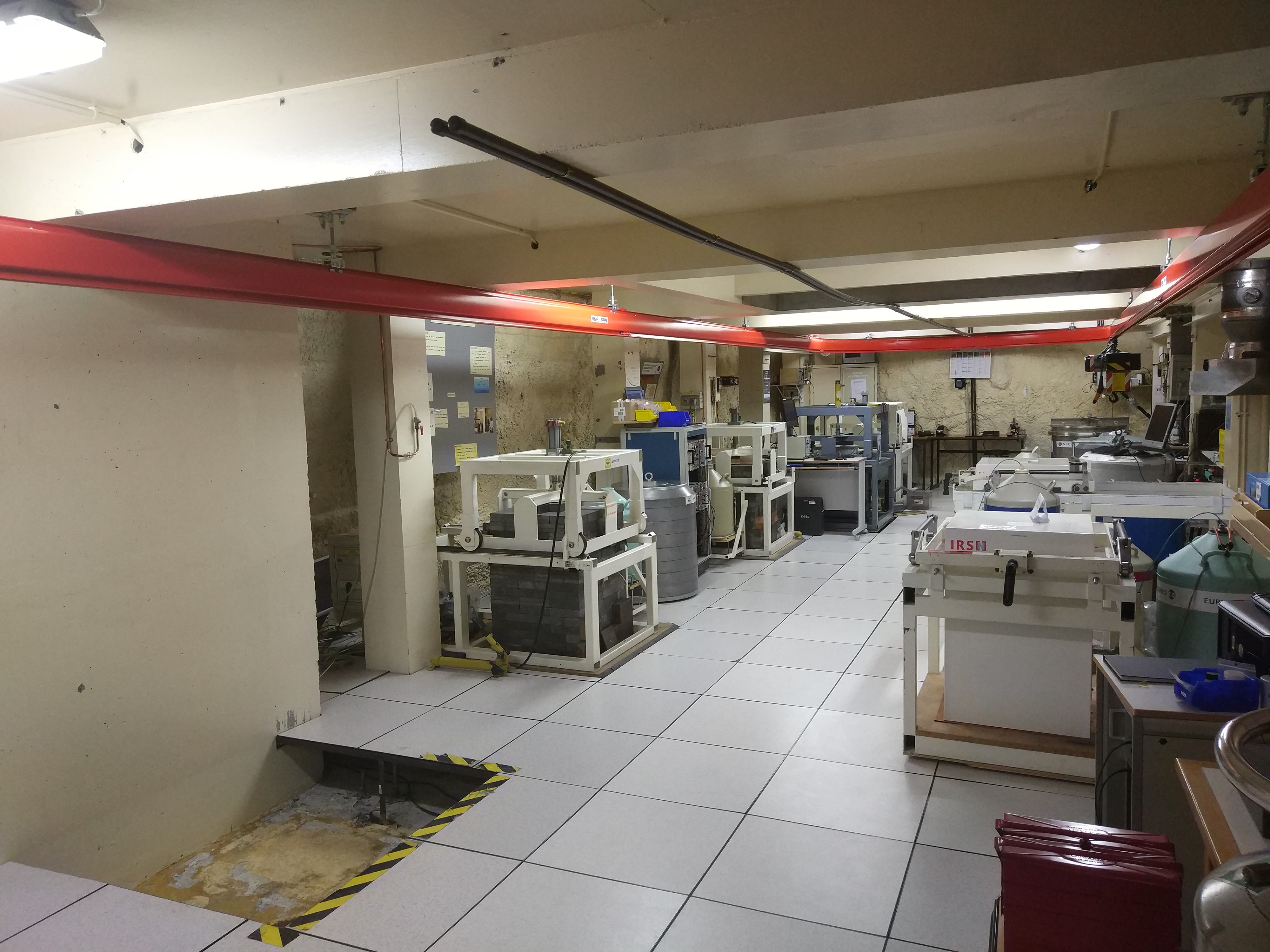 Lab room before